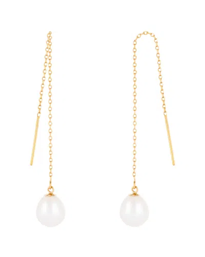 Masako Pearls 14k 7-8mm Akoya Pearl Earrings