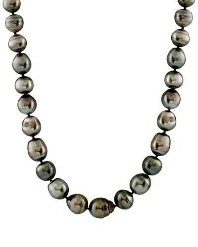 Masako Pearls 14k 8-11mm Tahitian Pearl Necklace