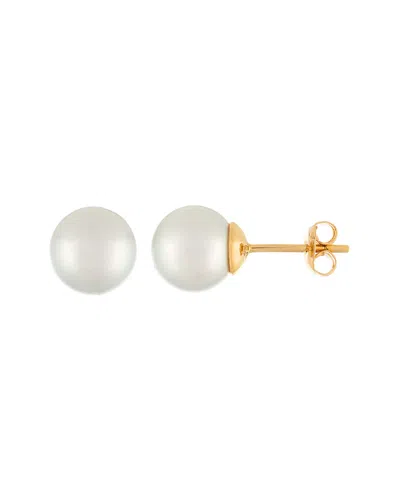 Masako Pearls 14k 8.5-9mm White South Sea Pearl Earrings