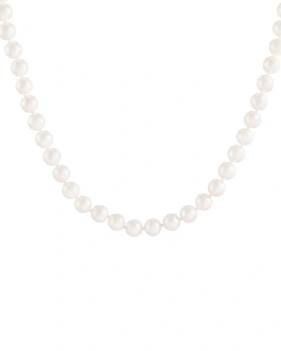 Masako Pearls 14k 9-9.5mm Akoya Pearl Necklace In Neutral