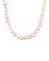 Masako Pearls Splendid Pearls 14k 10-11mm Cultured Freshwater Pearl Necklace
