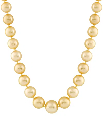 Masako Pearls Splendid Pearls 14k 10-13mm South Sea Pearl Necklace