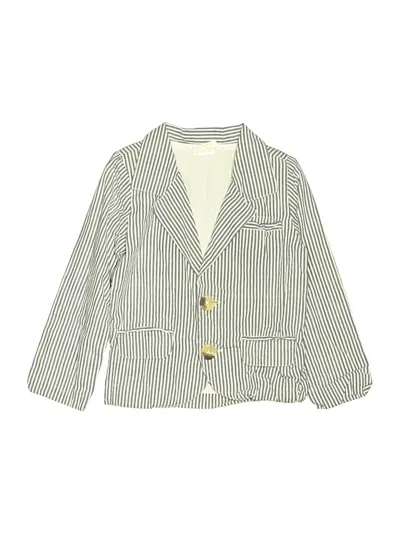 Pre-owned Masala Kids' Blazer Jacket In White