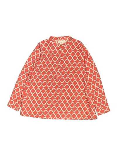 Pre-owned Masala Kids' Long Sleeve Blouse In Red