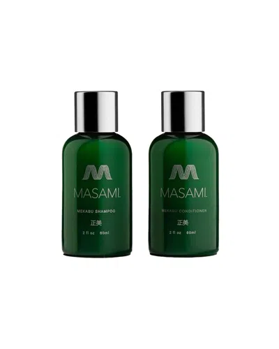 Masami 4 oz Mekabu Hydrating Travel Shampoo & Conditioner