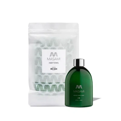 Masami Hair Towel & Conditioner Bundle In Transparent