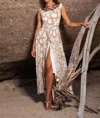 Masavi Dress In Multi In Neutral