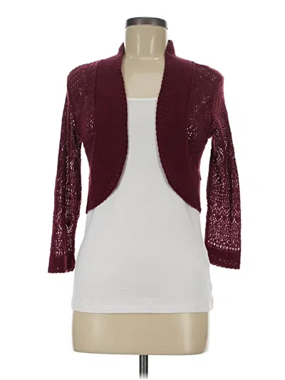 Pre-owned Mascara Kimono In Burgundy