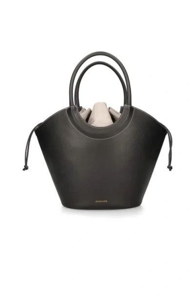 Mascaro Large Bag With Drawstring Inner Bag In Black