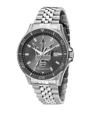Maserati Men's Date Stainless Steel Watch, 44mm