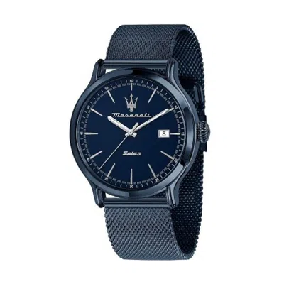 Maserati Men's Watch  Epoca Solar Edition Gbby2 In Blue