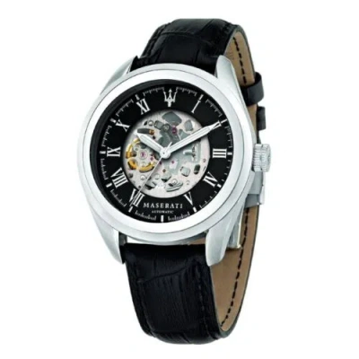 Pre-owned Maserati Men's Watch  Traguardo Automatic (ø 45 Mm)