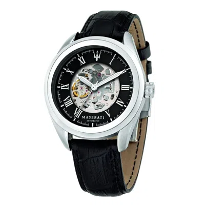 Maserati Men's Watch  Traguardo Automatic Black ( 45 Mm) Gbby2