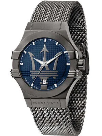 Pre-owned Maserati R8853108005 Potenza Men´s Watch Mens Watch 42mm 10atm