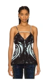Masha Popova Drift Top In Black