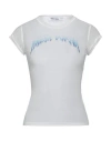 Masha Popova Woman T-shirt White Size M Polyester In White