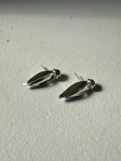 Maslo Jewelry Women's Rhone Earrings In Silver In Neutral