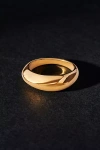 Maslo Mini Domed Ring In Gold