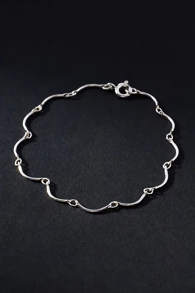 Maslo Scallop Bracelet In Silver