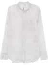 Masnada Abstract-print Shirt In 灰色