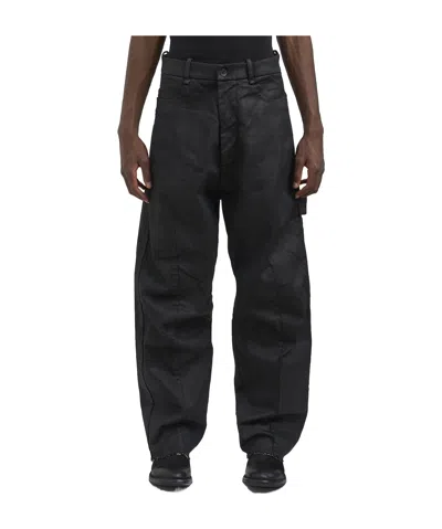 Masnada Belt-loop Jeans In Black