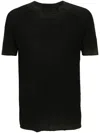 Masnada Bleach-effect T-shirt In Black
