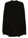 Masnada Button-up Shirt In 黑色