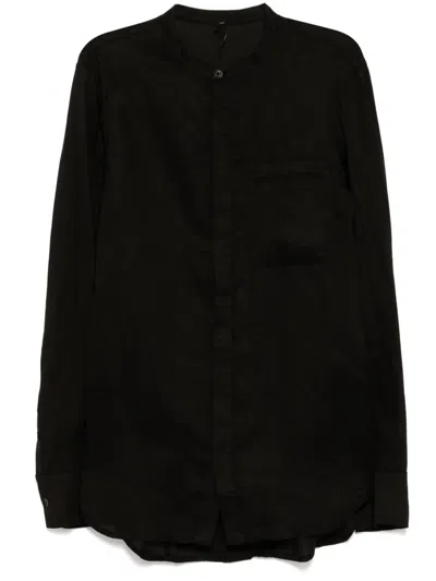 Masnada Button-up Shirt In 黑色