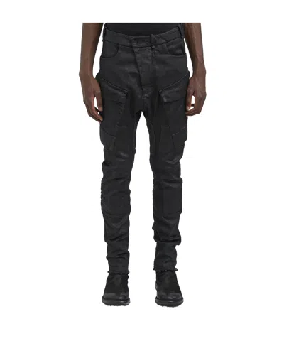 Masnada Casual Trousers With Belt Loops In Black