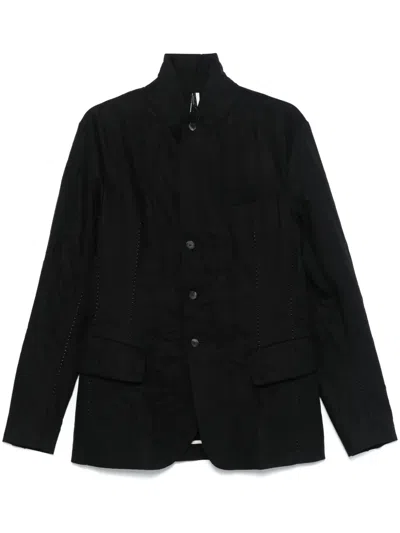 Masnada Cotton Blazer In 黑色