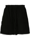 Masnada Cotton Shorts In Black