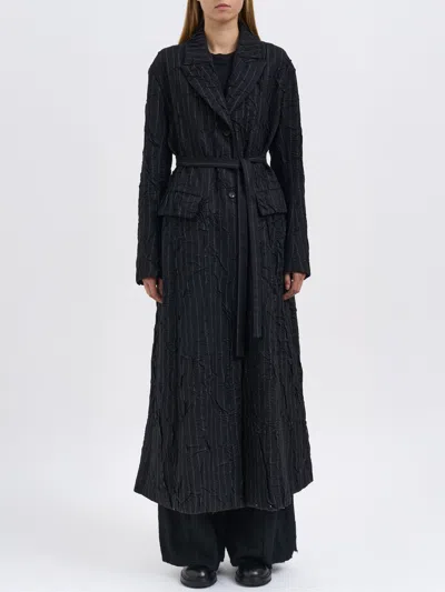 Masnada Cry Striped Coat