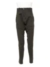 Masnada Drop-crotch Trousers In Black