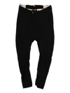 Masnada Drop-crotch Trousers In Black