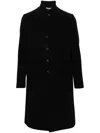 Masnada Felted Coat In Black