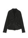 Masnada Laced Back Jacket In Black