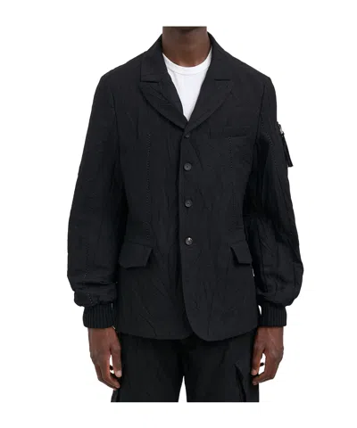 Masnada Long-sleeve Jacket In Black
