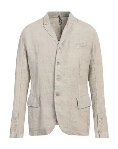 Masnada Man Blazer Beige Size 40 Linen