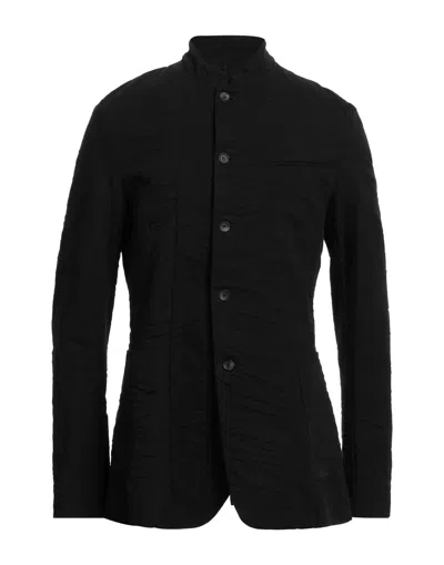 MASNADA MASNADA MAN BLAZER BLACK SIZE 44 COTTON