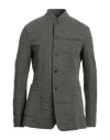 Masnada Man Suit Jacket Lead Size 40 Cotton In Grey