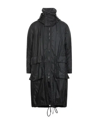 Masnada Man Coat Black Size 44 Cotton