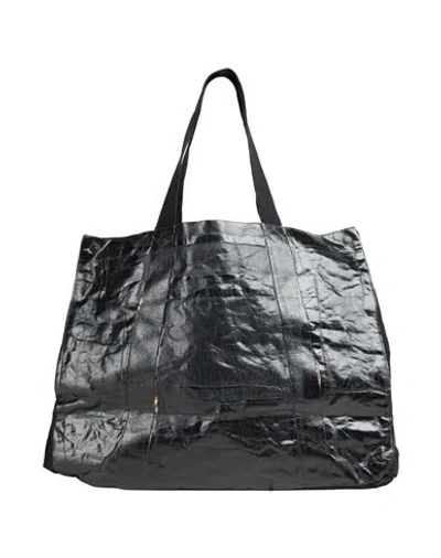 Masnada Man Handbag Black Size - Cotton, Elastane
