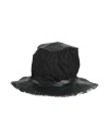 Masnada Man Hat Black Size Onesize Cotton, Elastane In Black