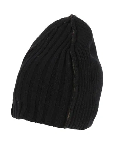 Masnada Man Hat Black Size Onesize Wool