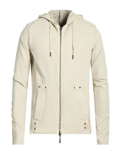 Masnada Man Jacket Beige Size 44 Cotton, Elastane In White