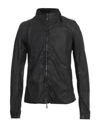Masnada Man Jacket Black Size 38 Cotton, Elastane In Black