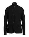 Masnada Man Jacket Black Size 42 Cotton In Black