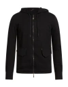 Masnada Man Jacket Black Size 42 Wool, Elastane