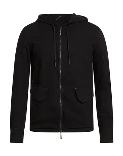Masnada Man Jacket Black Size 42 Wool, Elastane