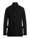 Masnada Man Jacket Black Size 42 Cotton In Black